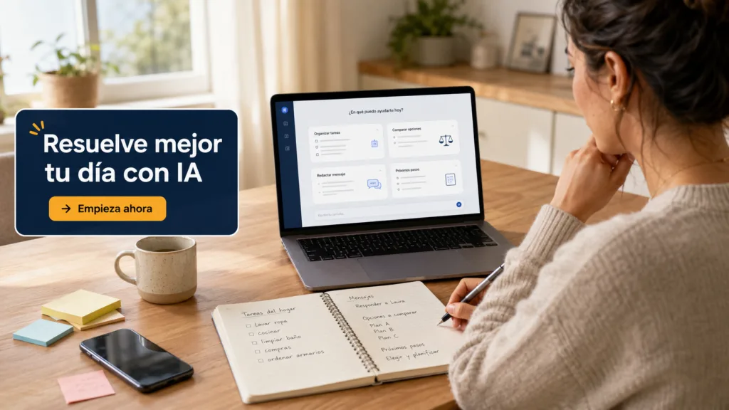 resolver problemas cotidianos usando IA