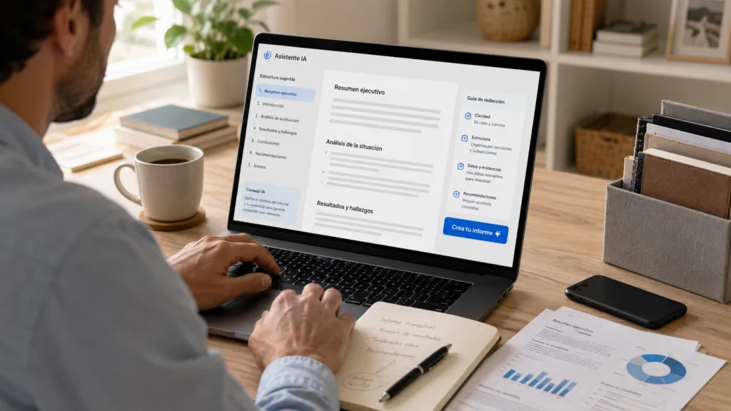 IA para escribir informes y documentos