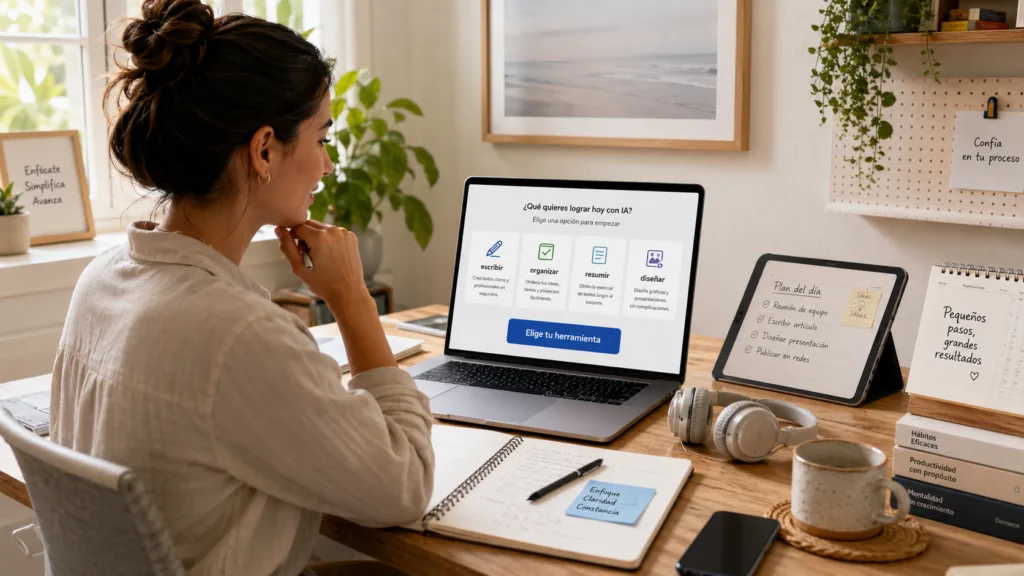 Herramientas de IA para trabajos remotos