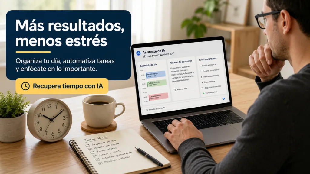 ahorrar tiempo con ia