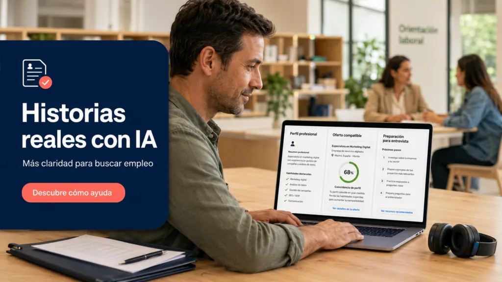 ia en la busqueda de empleo historias reales